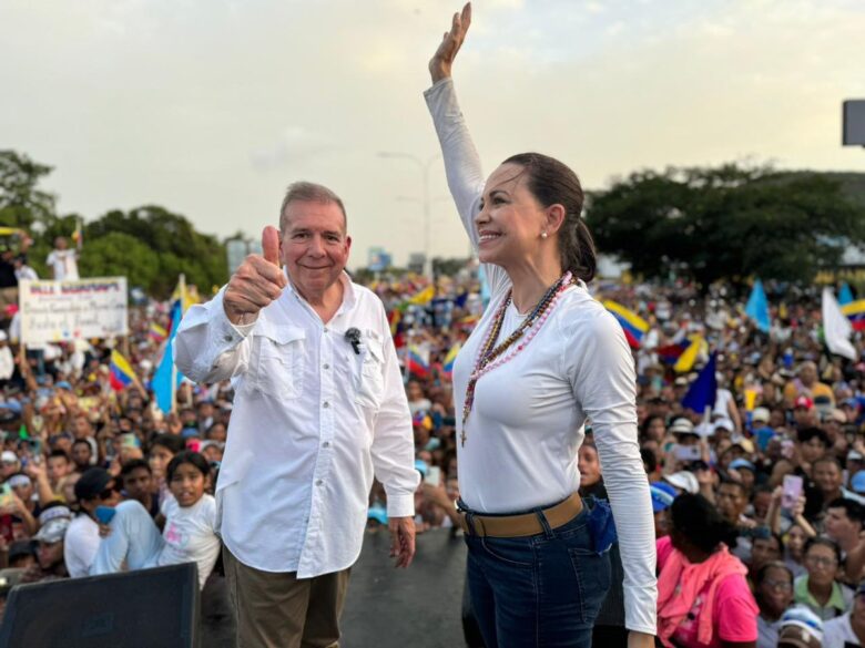 Edmundo González y María Corina Machado