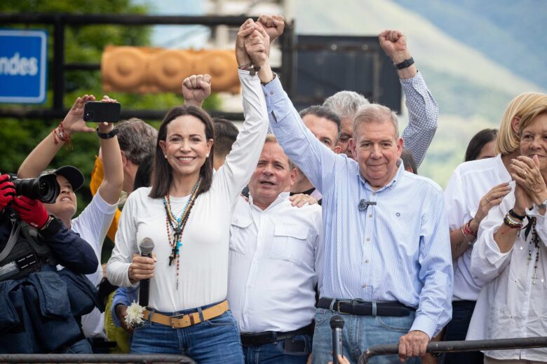 Edmundo González y María Corina Machado