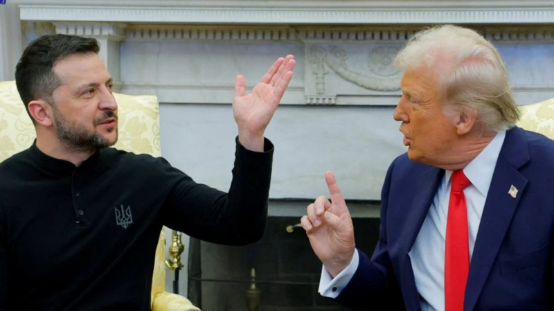 Trump acusa a Zelensky de "jugar con la Tercera Guerra Mundial" en una tensa reunión en la Casa Blanca