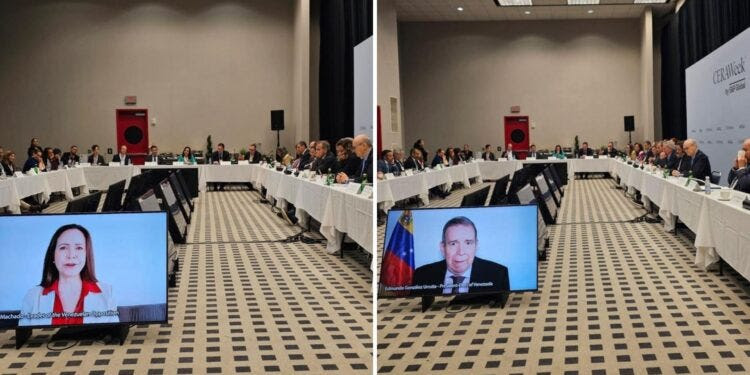 Machado y González Urrutia agradecen «firme» pronunciamiento de Noruega sobre Venezuela