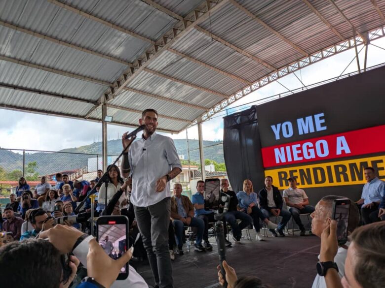 UNT y Única arrancan campaña electoral en Miranda con acto en apoyo al candidato Juan Requesens