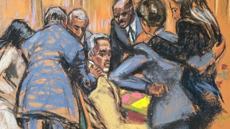 Declaran culpable a Sean "Diddy" Combs de cargos relacionados con prostitución, pero lo absuelven de los más graves