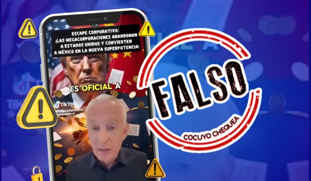 Crean cuenta de TikTok con imagen de IA de Jorge Ramos para atacar a Donald Trump