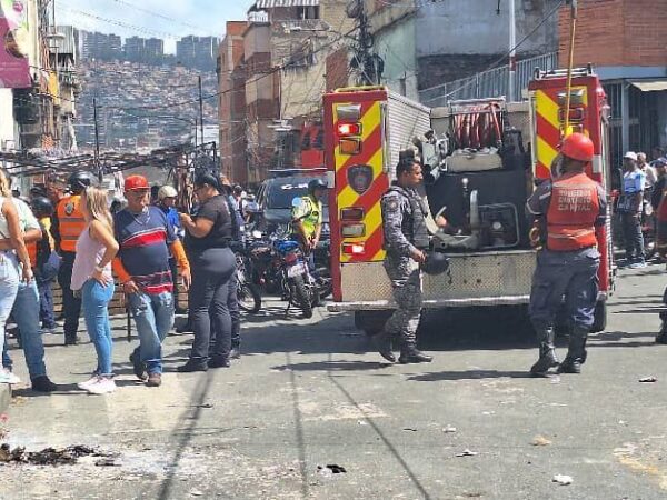 Explosión de bombona de gas en Catia deja 25 personas heridas