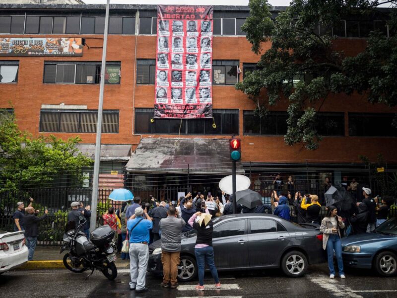 Cicpc investiga vandalismo y robo de pancarta en sede del CNP Venezuela