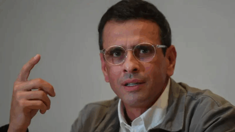 Henrique Capriles: "La mayor parte de las personas que quieren una invasión de Estados Unidos no viven en Venezuela"