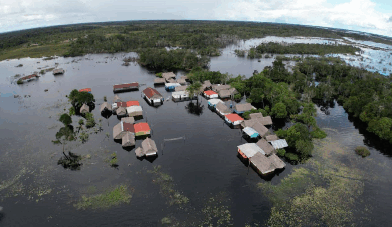 Más de 7.900 damnificados en Bolívar ha dejado la crecida del Orinoco