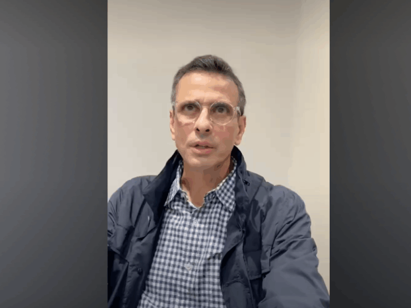 Indulto a presos políticos, negociación entre EEUU y Maduro y un fondo de pensiones: 3 propuestas de Capriles para aliviar crisis 