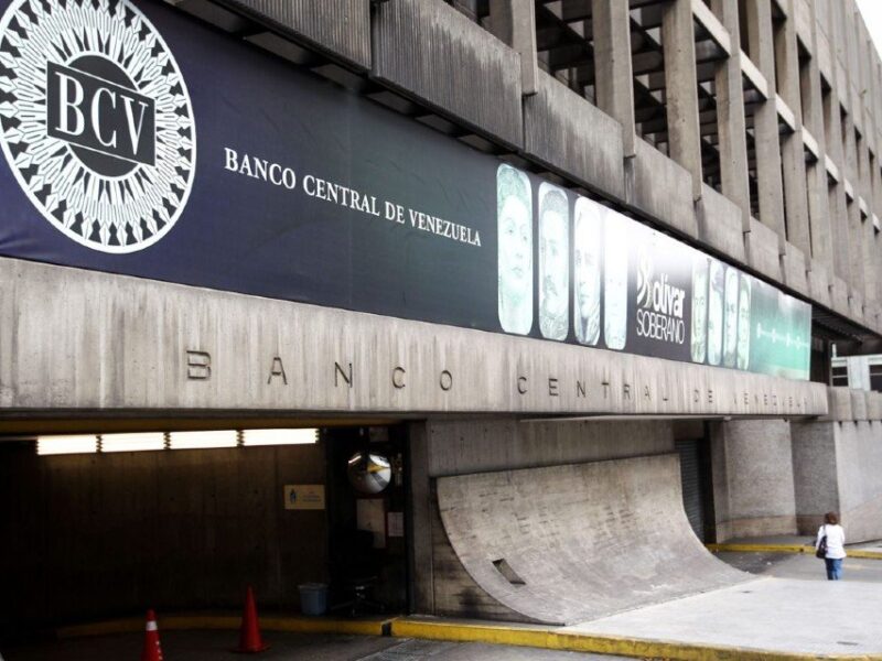 EEUU emite licencia que autoriza transacciones con el Banco Central de Venezuela