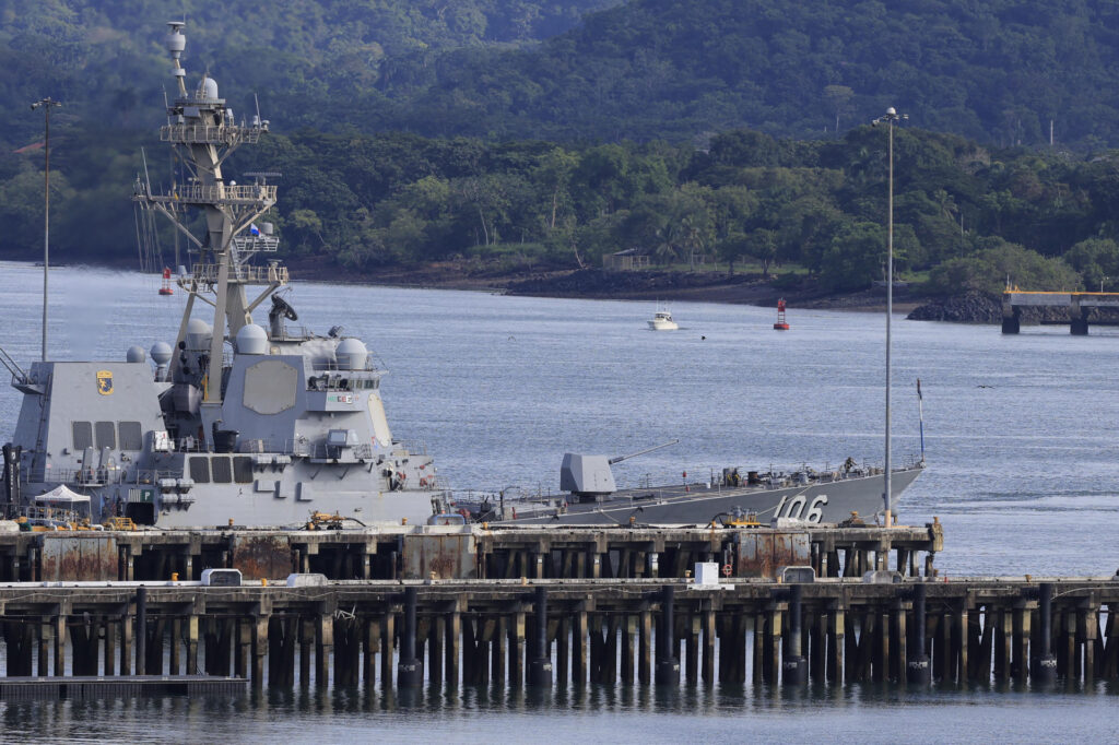 Otro buque destructor del ejército de Estados Unidos está en Panamá