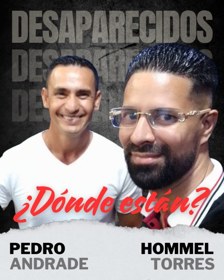 Vente Venezuela denuncia detención de Pedro Andrade y Hommel Torres