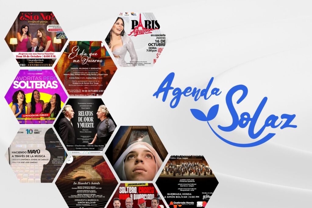 Regreso de Paris Aguilar a Venezuela, tango y la despedida de ¡Mamma Mia! y la Alpargata Cantorum este fin de semana