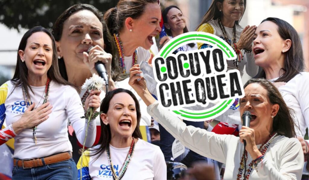 María Corina Machado, blanco y objeto de desinformación en Venezuela: un repaso de Cocuyo Chequea