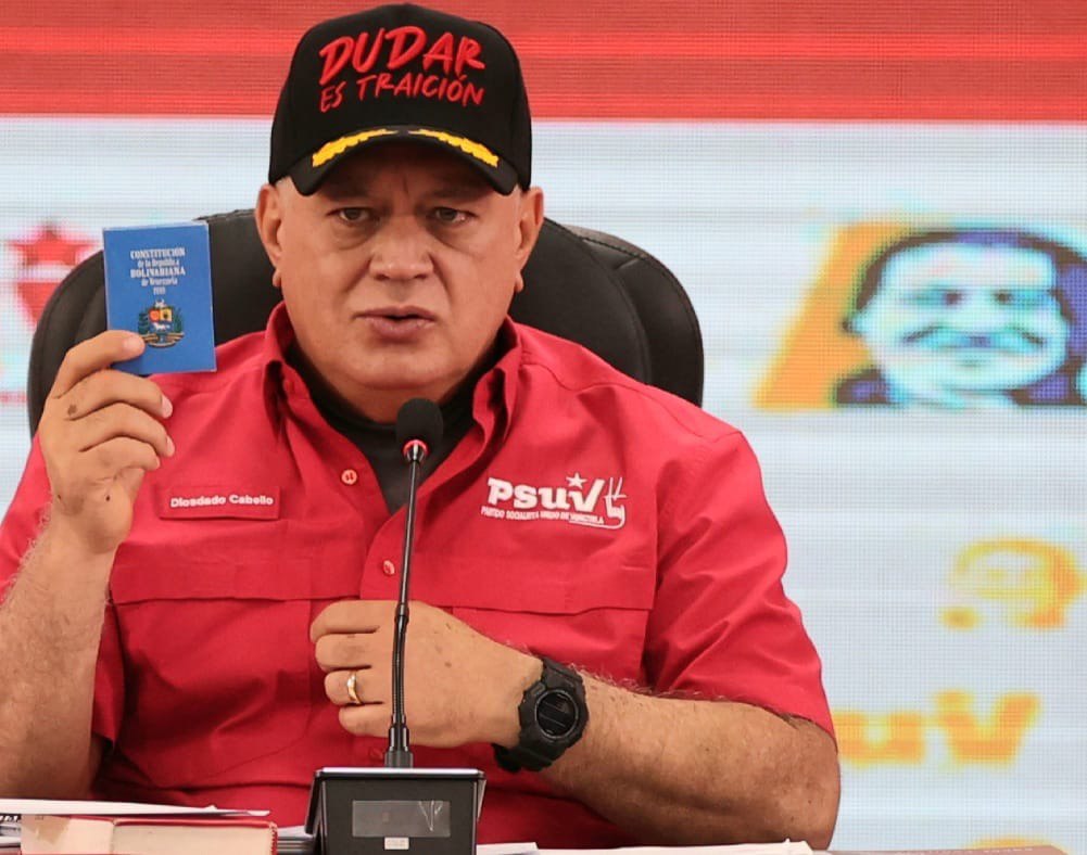 Cabello insiste en que hay más de 800 excarcelados y carga de nuevo contra las ONG: "Son centros de chantaje y extorsión"