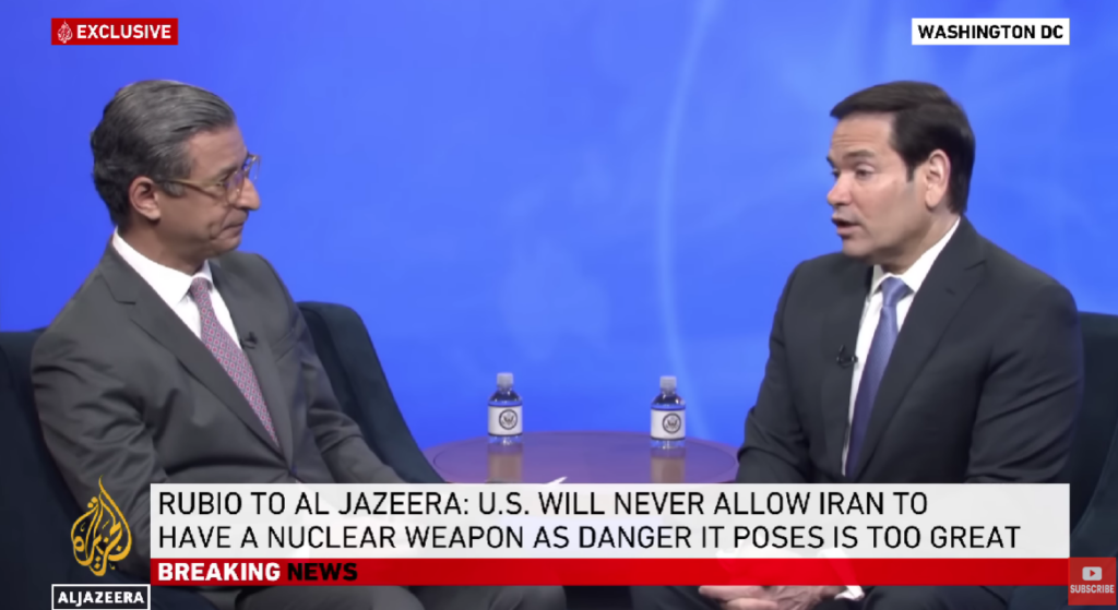 Marco Rubio: «Para que Venezuela cumpla su potencial económico, necesita tener un gobierno democrático estable»