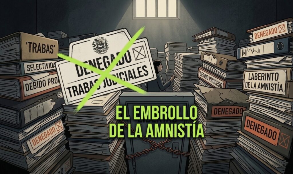 Trabas, selectividad y violación al debido proceso: el laberinto de la amnistía y cómo enfrentarlo