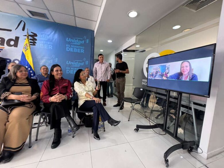 La hoja de ruta de la Plataforma Unitaria y Machado: asume plan de EEUU pero estimula el ambiente electoral