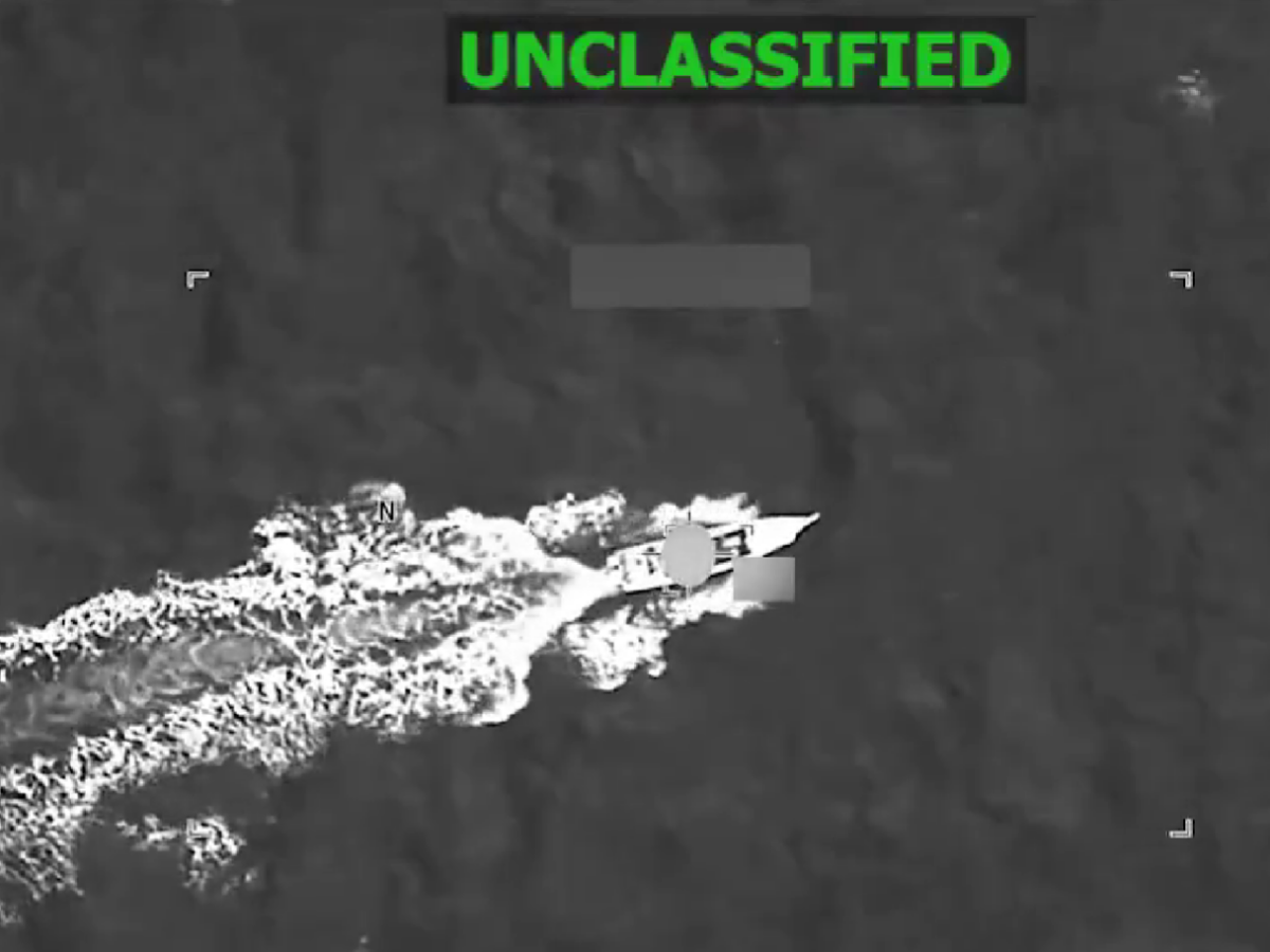 EEUU anuncia nuevo ataque contra lancha en el Caribe y dice haber matado a tres personas