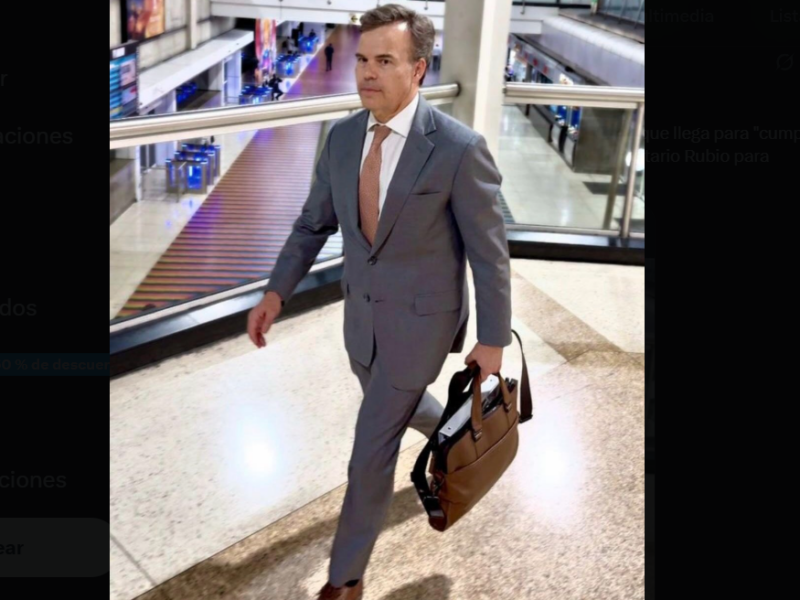 Nuevo encargado de negocios de EEUU, John Barrett, ya se encuentra en Venezuela