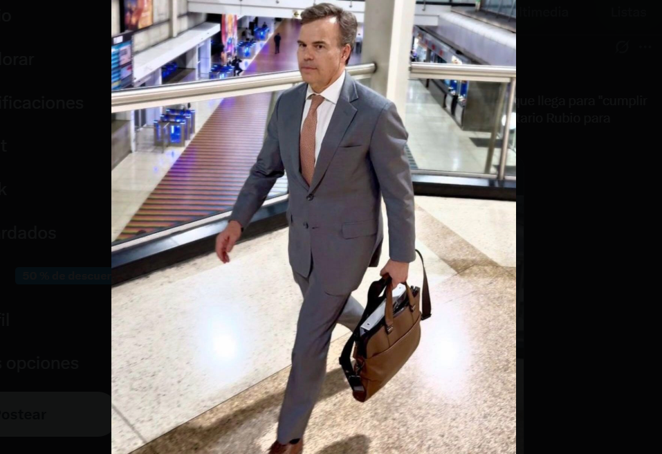 Nuevo encargado de negocios de EEUU, John Barrett, ya se encuentra en Venezuela