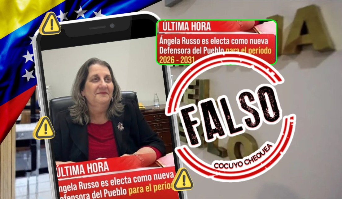 Ángela Russo fue elegida Defensora del Pueblo en Panamá, no en Venezuela, donde fue designada Eglée González Lobato
