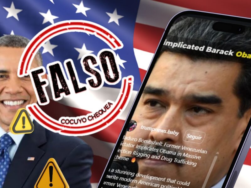 Video viral inventa confesión de Maduro sobre Obama, fraude electoral y narcotráfico