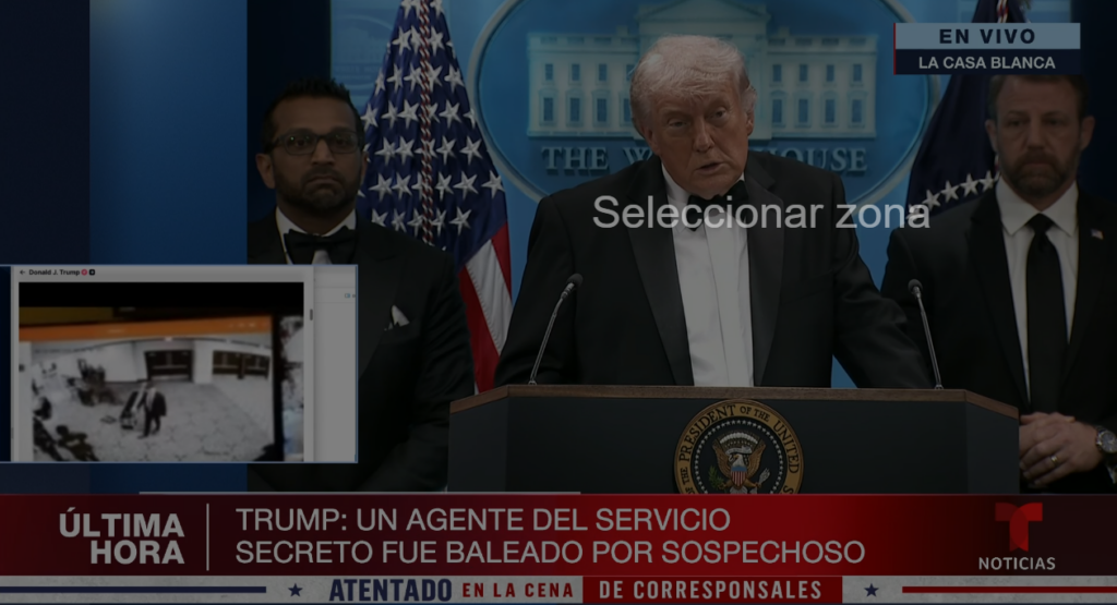 Trump asegura que lo sucedido no le va a hacer detener la guerra en Irán