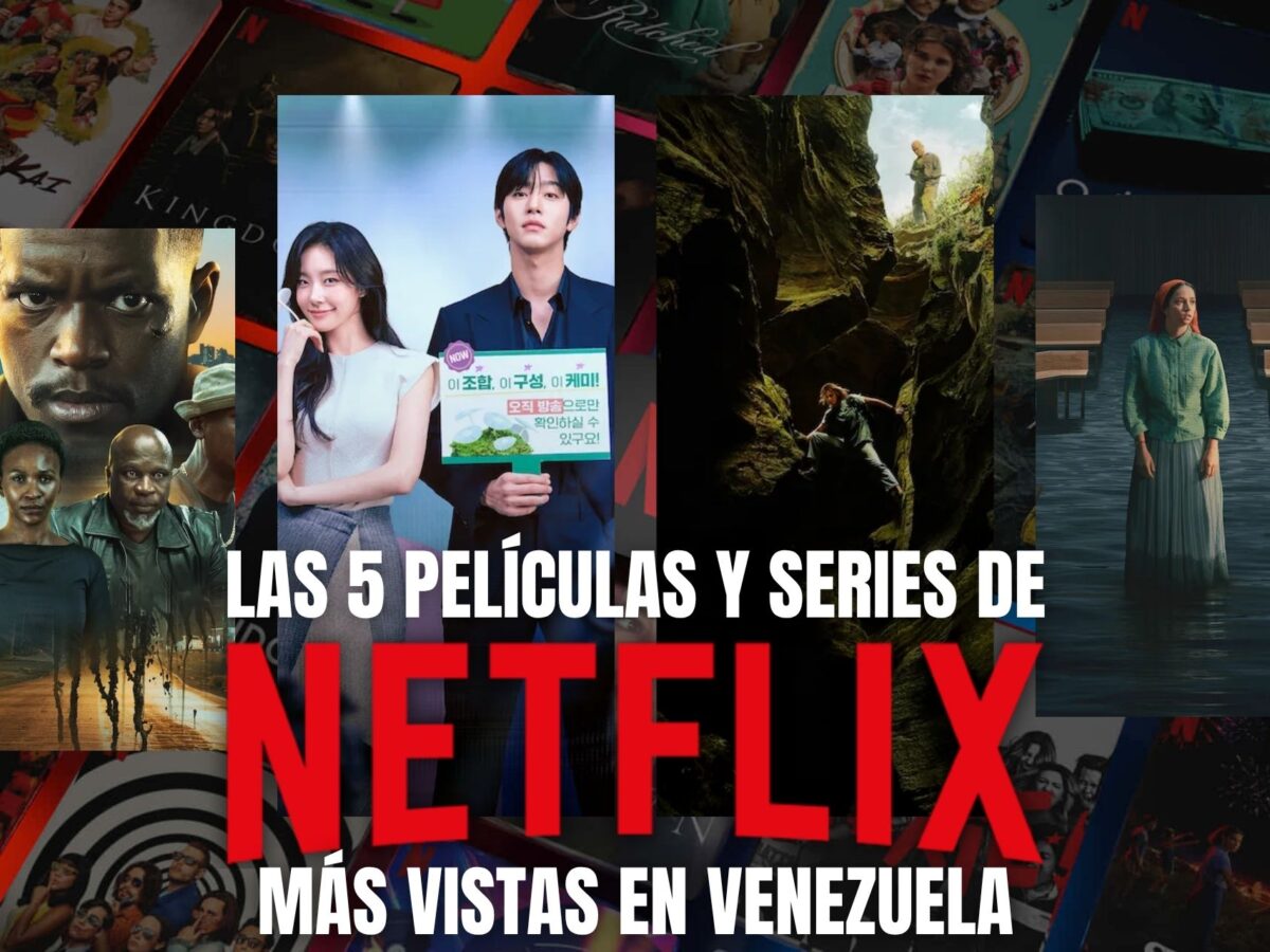 ¿Sabes cuáles películas y series la rompen en Netflix Venezuela esta semana?