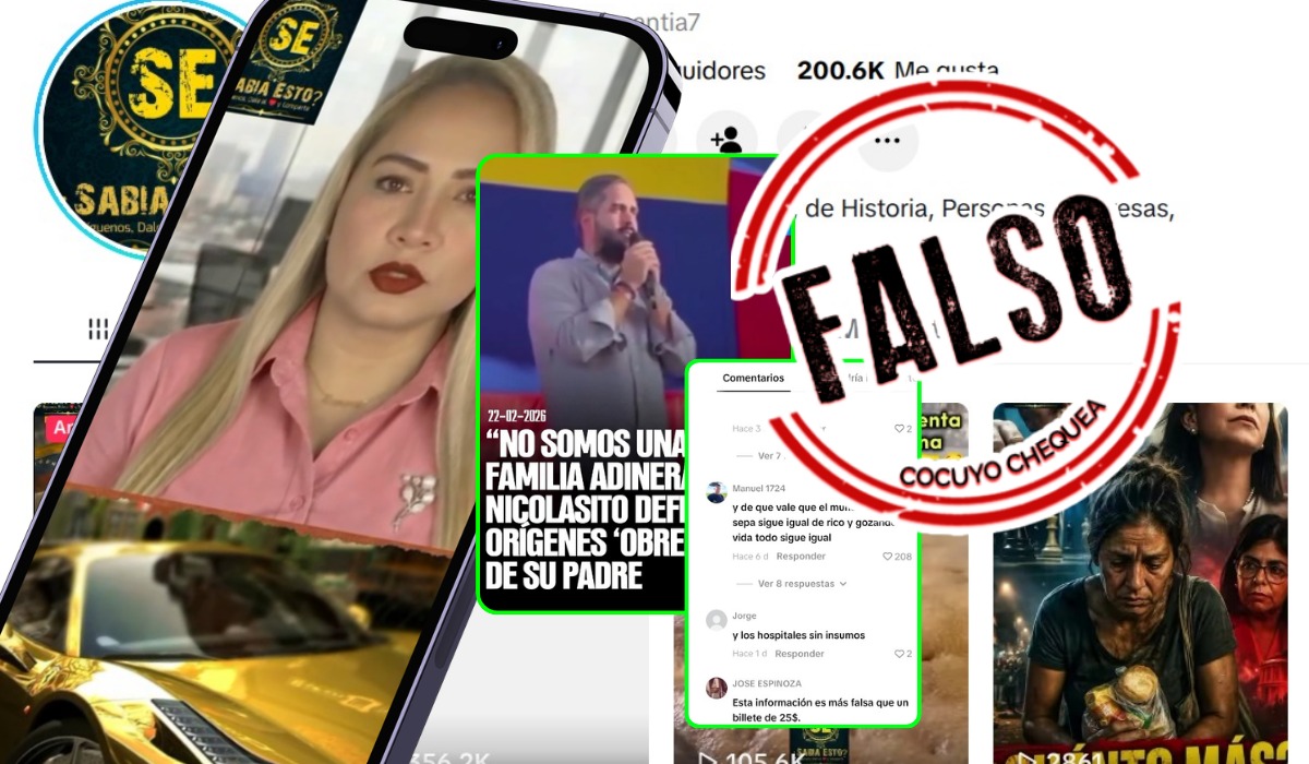 DESINFORMACIÓN IA: ALLANAMIENTO MADURO GUERRA