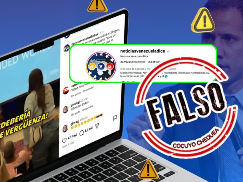 Confrontación de estudiante de EEUU con Guaidó fue en 2024, y planificada por grupo cercano a Maduro