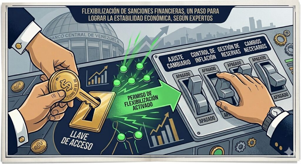 Flexibilización de sanciones financieras, un paso para lograr la estabilidad económica, según expertos