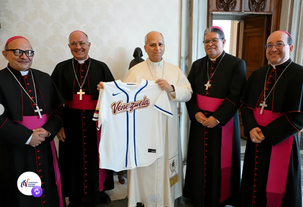 El papa León XIV recibe en audiencia privada a la directiva de la Conferencia Episcopal Venezolana