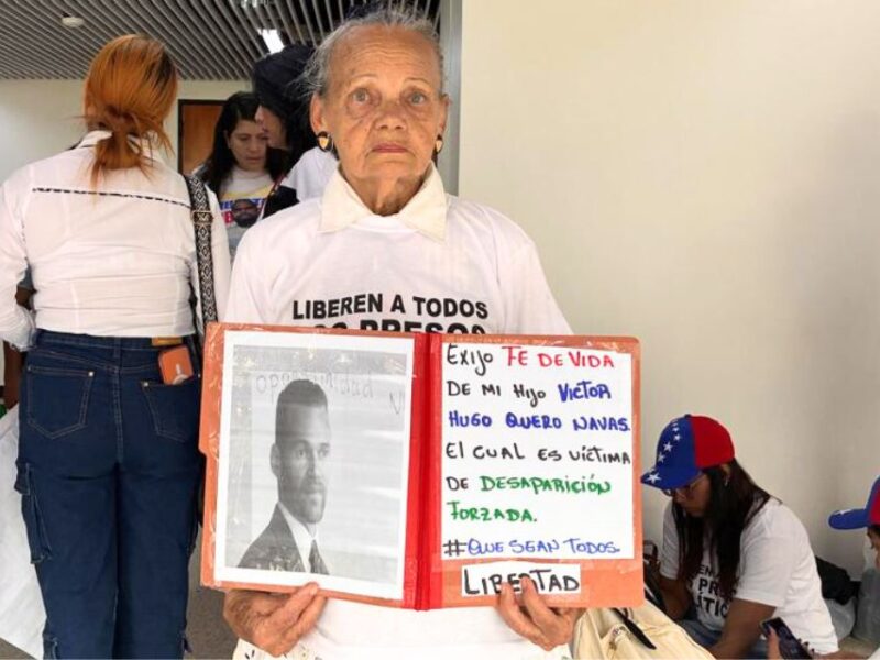 Carmen Navas, la madre de 83 años que recorrió la cárceles en busca de su hijo que el Estado ya había enterrado