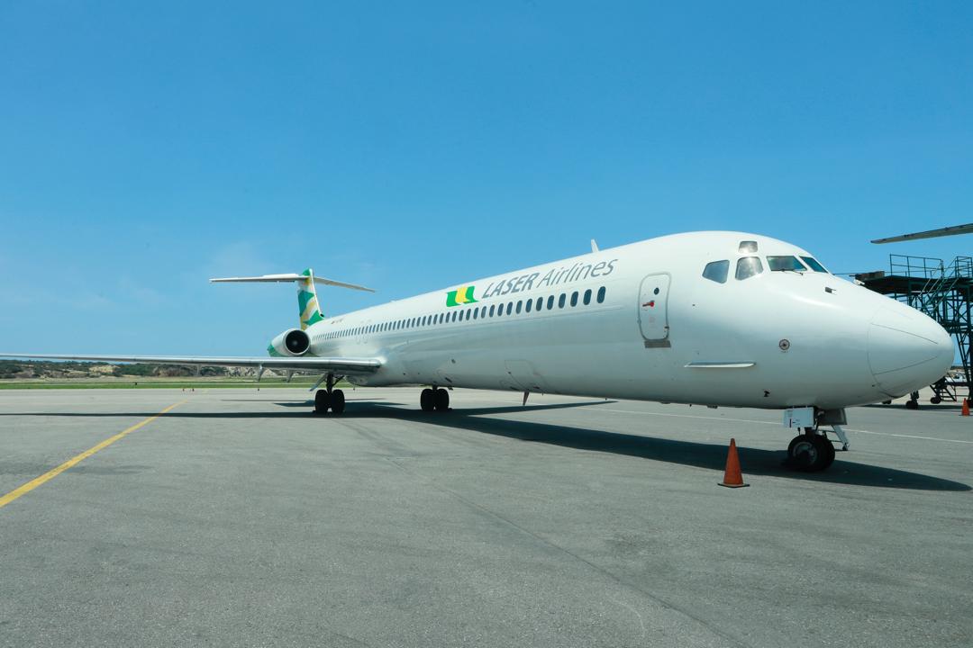 Aterriza en Maiquetía el primer vuelo comercial de la aerolínea Laser desde Estados Unidos