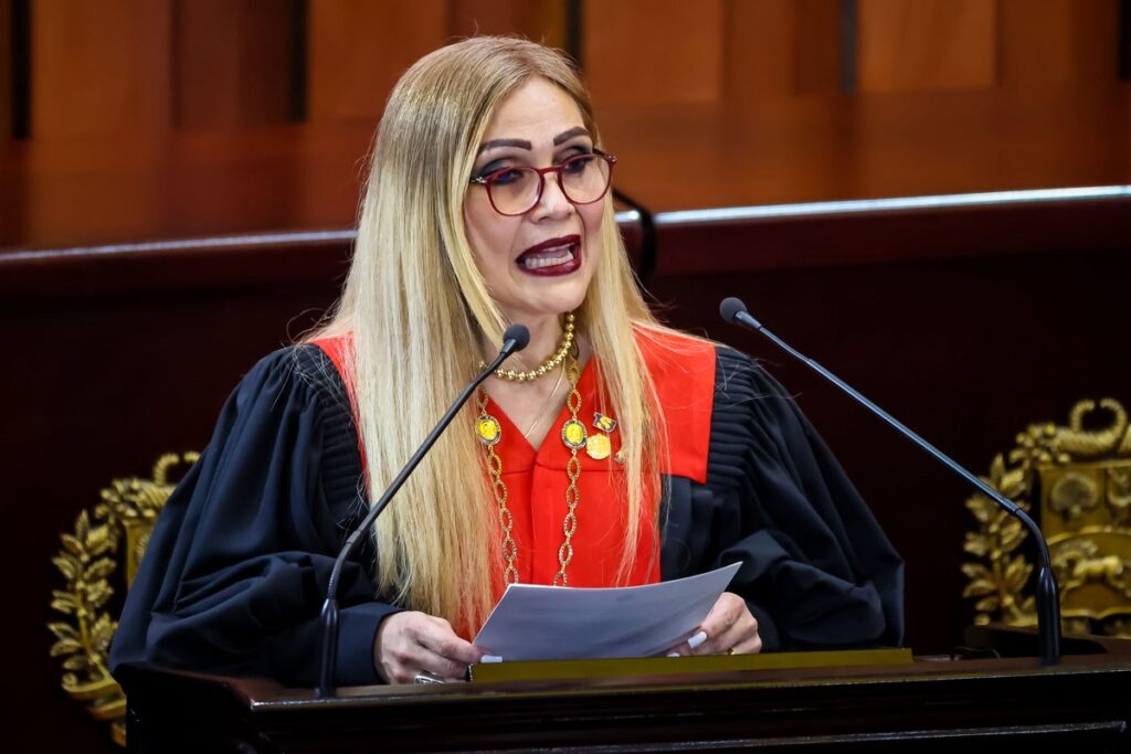Sala Plena ratifica a Caryslia Rodríguez como presidenta del TSJ